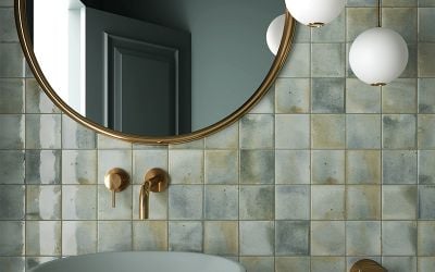 Green Bathroom Tile Ideas